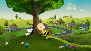 Backdrop to the movie "Snoopy Presents: There