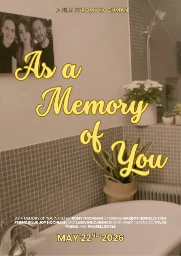 As a Memory of You poster