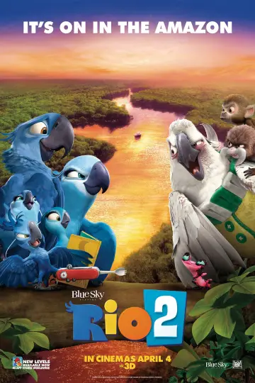 Poster to the movie "Rio 2" #63652