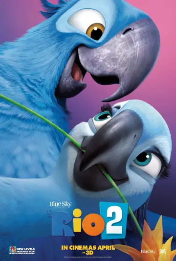 Poster to the movie "Rio 2" #636878