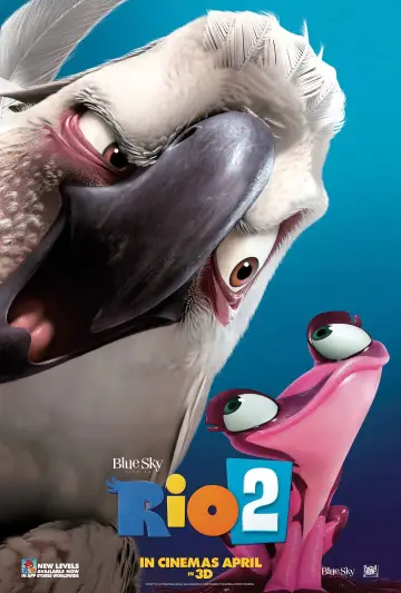 Poster to the movie "Rio 2" #636879