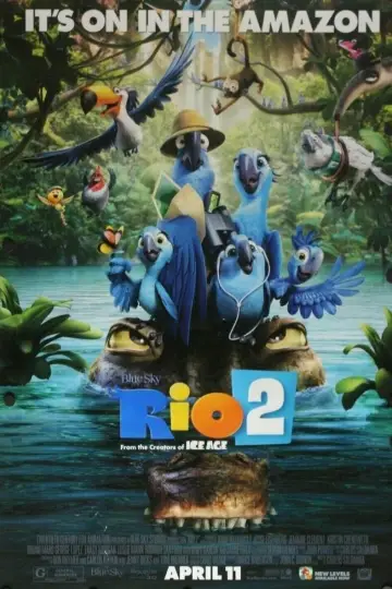 Poster to the movie "Rio 2" #636884