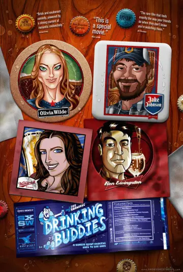 Poster to the movie "Drinking Buddies" #1024122