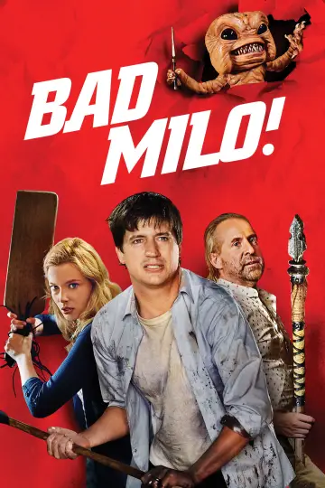 Poster to the movie "Bad Milo!" #1069611