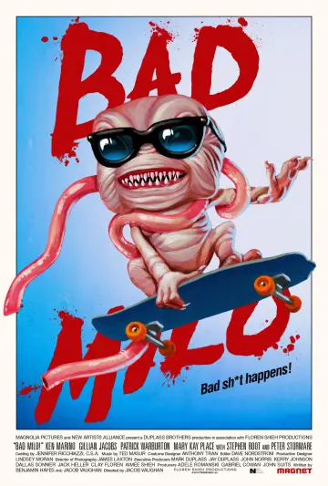 Poster to the movie "Bad Milo!" #1069612