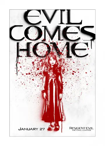 Poster to the movie "Resident Evil: The Final Chapter" #691567