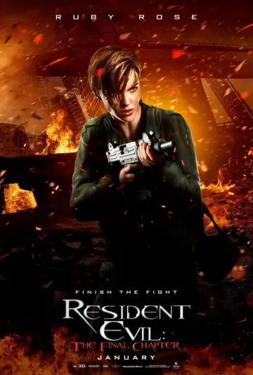 Poster to the movie "Resident Evil: The Final Chapter" #691569