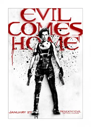 Poster to the movie "Resident Evil: The Final Chapter" #691573