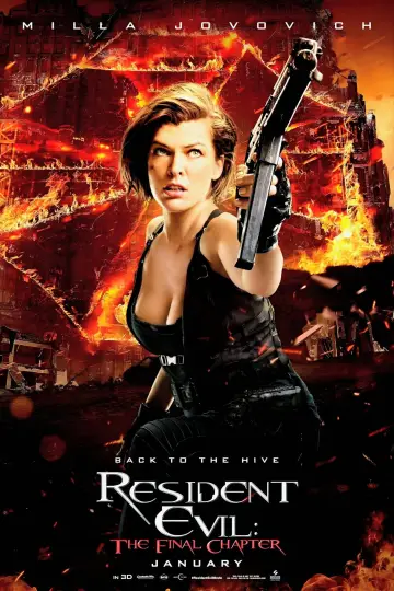 Poster to the movie "Resident Evil: The Final Chapter" #979157