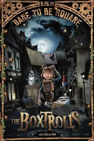 Poster to the movie "The Boxtrolls" #854351