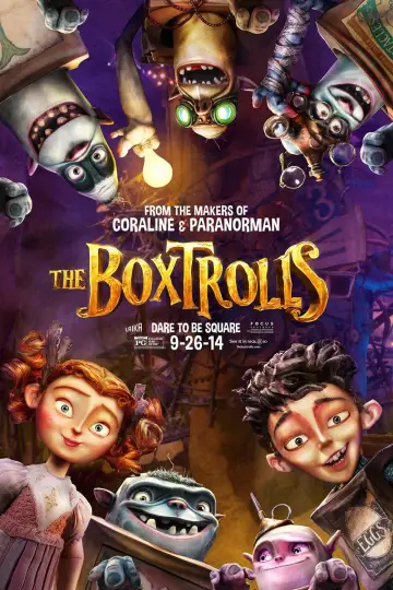 Poster to the movie "The Boxtrolls" #854373