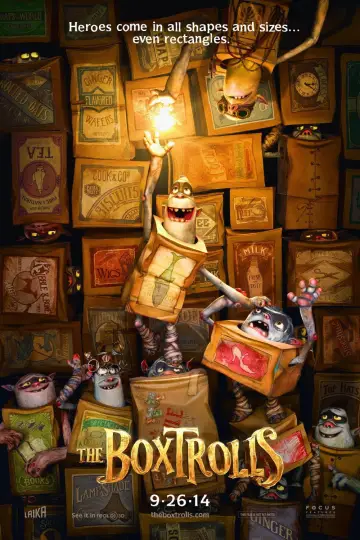 Poster to the movie "The Boxtrolls" #854374