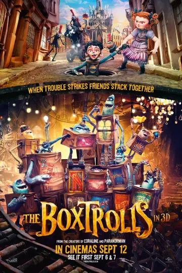 Poster to the movie "The Boxtrolls" #854375