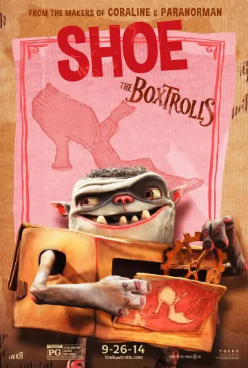 Poster to the movie "The Boxtrolls" #854384
