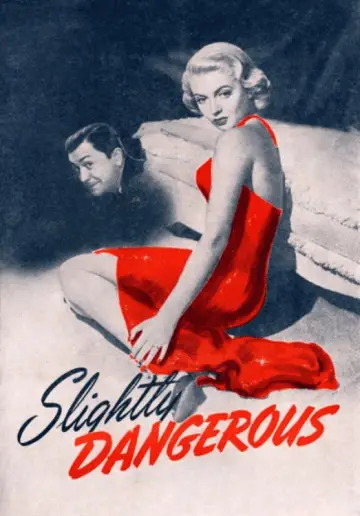Poster to the movie "Slightly Dangerous" #1136916