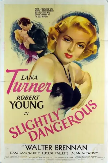 Poster to the movie "Slightly Dangerous" #1136920