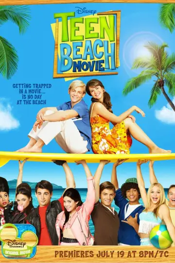 Poster to the movie "Teen Beach Movie" #993837