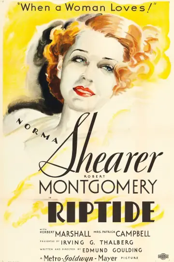 Poster to the movie "Riptide" #697273