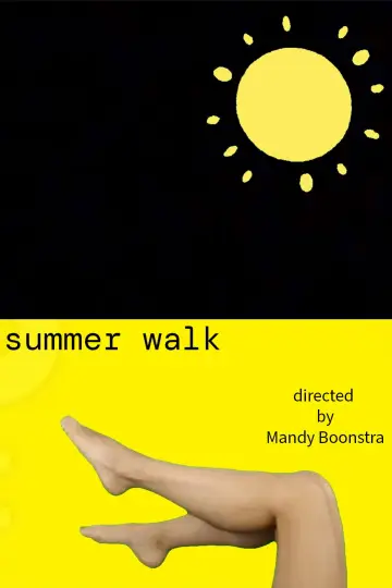 summer walk poster
