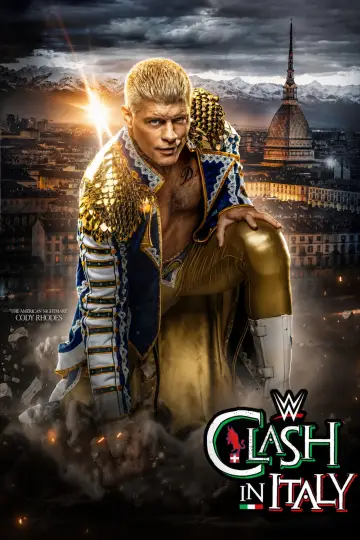 Poster to the movie "WWE Clash in Italy" #842094