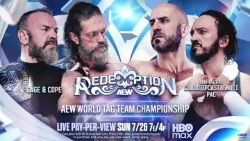 Backdrop to the movie "AEW Redemption 2026" #1154165