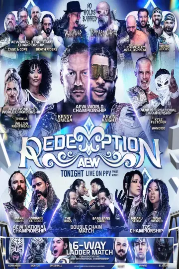 Poster to the movie "AEW Redemption 2026" #1194799