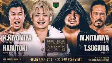Backdrop to the movie "NOAH Neo Global Tag League 2026 ~ Day 8" #945502