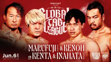 Backdrop to the movie "NOAH Neo Global Tag League 2026 ~ Day 9" #945480