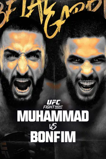 UFC Fight Night 278: Muhammad vs. Bonfim poster