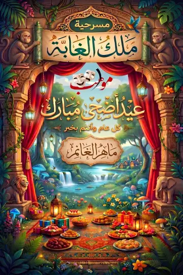 King Of The Forest - Ras Tanura poster