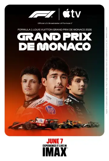 Poster to the movie "FIA Formula One: Monaco Grand Prix Live in IMAX" #920152