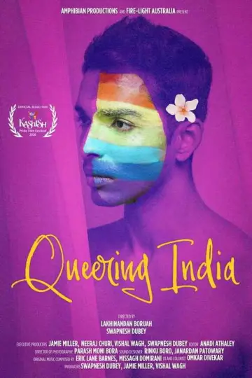 Poster to the movie "Queering India" #833972