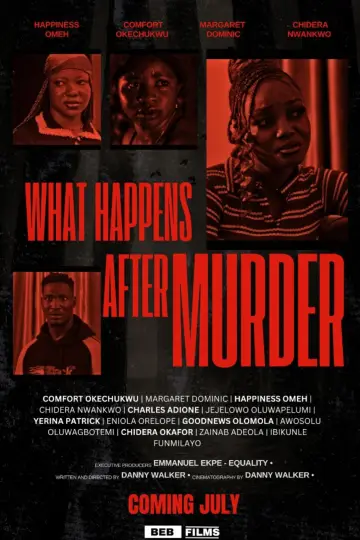 What Happens After Murder poster
