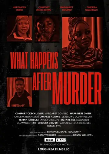 Poster to the movie "What Happens After Murder" #956617