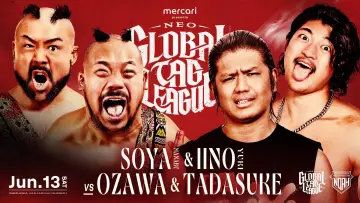 Backdrop to the movie "NOAH Neo Global Tag League 2026 ~ Day 11" #945270