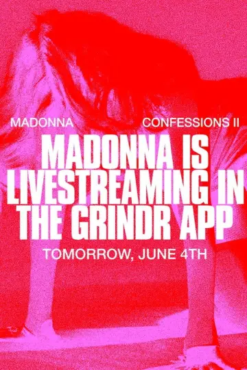 Grindr Presents: Madonna LIVE in New York poster