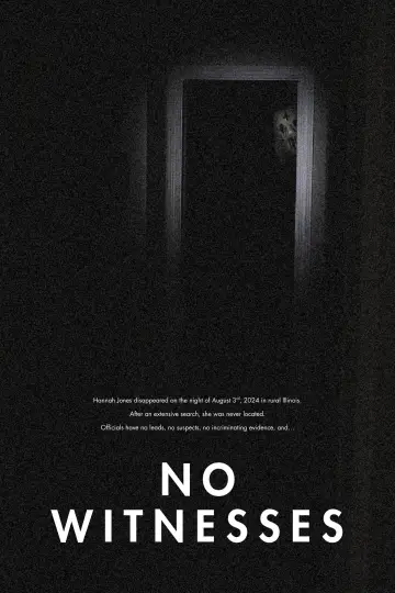 Poster to the movie "No Witnesses" #1572688