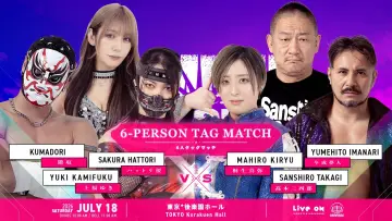 Backdrop to the movie "TJPW Summer Sun Princess 