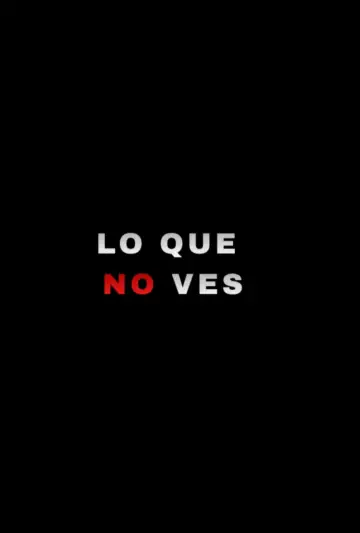 Poster to the movie "LO QUE NO VES" #929089