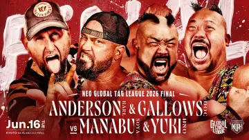 Backdrop to the movie "NOAH Neo Global Tag League 2026 ~ Day 12" #933073