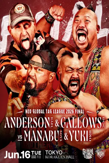 NOAH Neo Global Tag League 2026 ~ Day 12