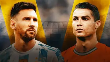 Backdrop to the movie "Rivals: Messi v Ronaldo" #930514