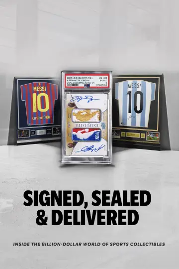 Poster to the movie "Signed, Sealed & Delivered: Inside the Billion-Dollar World of Sports Collectibles" #956034