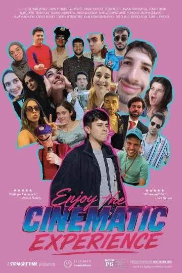 Poster to the movie "Enjoy the Cinematic Experience" #920157