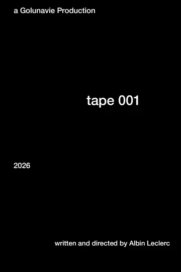 Poster to the movie "Tape 001" #1193052
