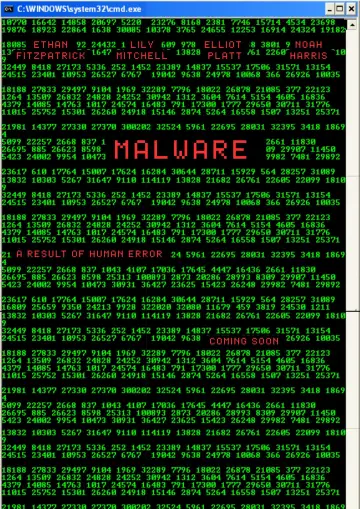 MALWARE poster