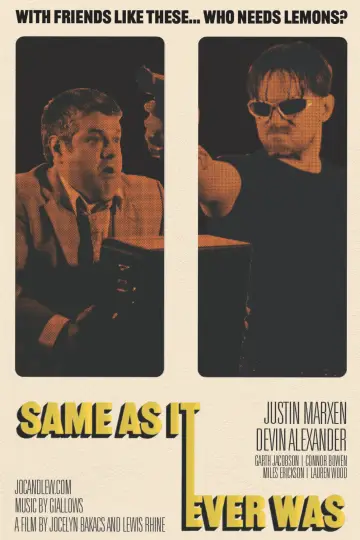Poster to the movie "Same As It Ever Was" #1195897