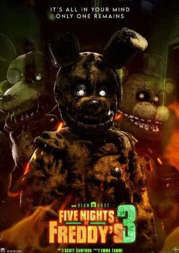 Poster to the movie "Five Nights at Freddy
