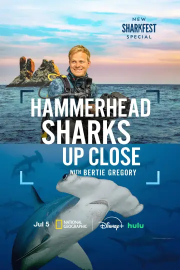 Poster to the movie "Hammerhead Sharks Up Close with Bertie Gregory" #955595