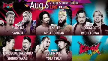 Backdrop to the movie "NJPW G1 Climax 36 - Day 12" #1205197